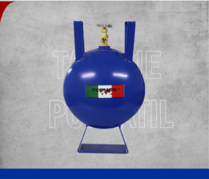 MINI TANQUE PORTATIL 2 KG   P/GAS FERMON EN LUNETA