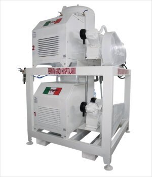 COMPRESOR GRADO MEDICO DUPLEX DE 3 HP EN TANQUE DE 300 LTS