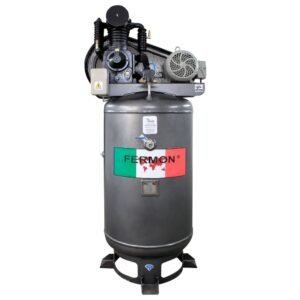COMPRESOR DE PISTÓN DE 5 HP 2 ETAPAS CON TANQUE DE 300 LITROS VERTICAL