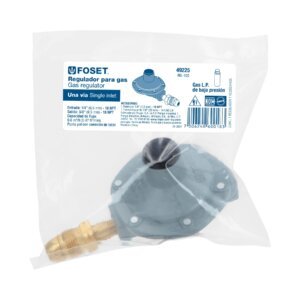 REGULADOR DE GAS L.P. DE 1 VIA FOSET RG-100
