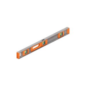 NIVEL DE 24" CUERPO DE ALUMINIO CON PROTECCION DE ABS NP-24