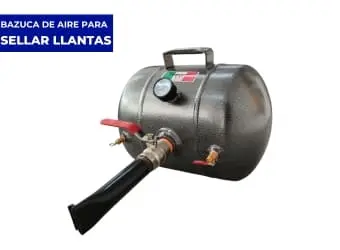 Tanque inflador de llantas