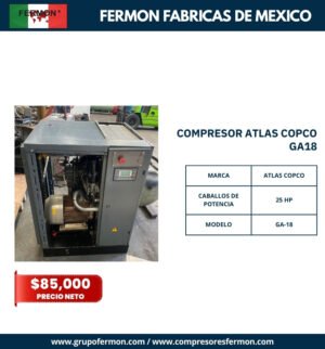 ATLAS COPCO GA18 CON DISPLAY
