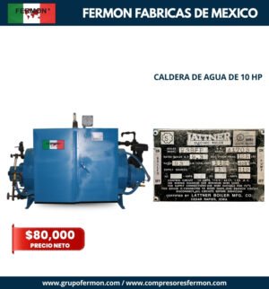 CALDERA DE AGUA DE 10 HP
