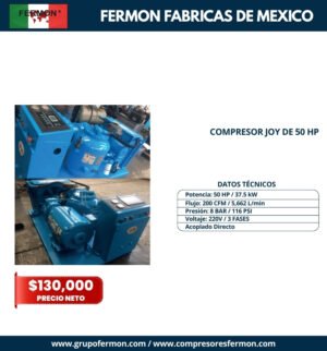 COMPRESOR JOY DE 50 HP