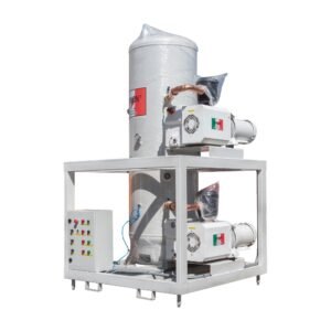 BOMBA DE VACIO DUPLEX DE 10 HP TANQUE DE 1000 LITROS